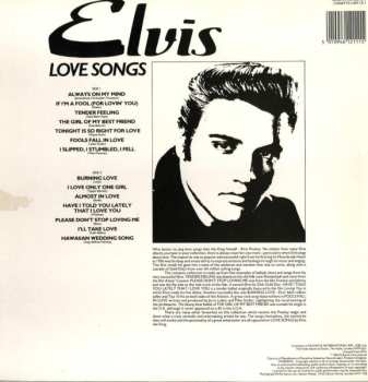 LP Elvis Presley: Love Songs