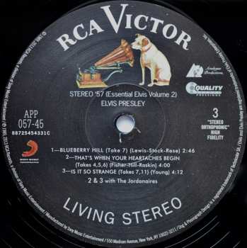 2LP Elvis Presley: Stereo 57 (Essential Elvis Volume 2)
