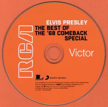 CD Elvis Presley: The Best Of The ’68 Comeback Special