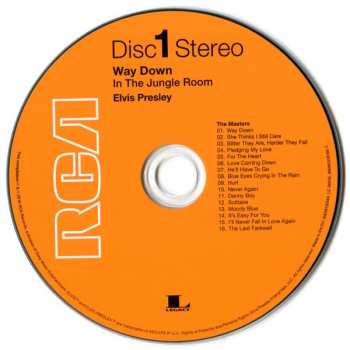 2CD Elvis Presley: Way Down In The Jungle Room DIGI