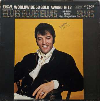 4LP/Coffret Elvis Presley: Worldwide 50 Gold Award Hits