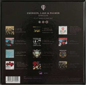 12SP/Coffret Emerson, Lake & Palmer: Singles DLX | CLR