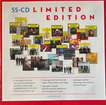 55CD/Coffret Emerson String Quartet: The New Complete Recordings On Deutsche Grammophon LTD