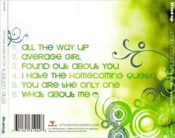 CD Emily Osment: All The Right Wrongs