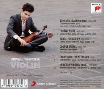CD Emmanuel Tjeknavorian: Solo