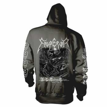 Marchandises Emperor: Mikina S Kapucí In The Nightside Eclipse (black And White) S