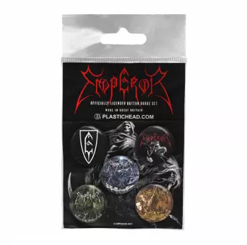 Ensemble de plaques Emperor Button Badge Set