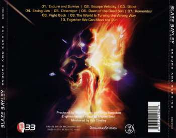 CD Blaze Bayley: Endure And Survive (Infinite Entanglement Part II)