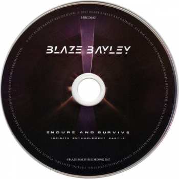 CD Blaze Bayley: Endure And Survive (Infinite Entanglement Part II)