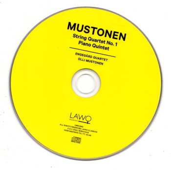 CD Olli Mustonen: Mustonen: String Quartet No. 1 / Piano Quintet