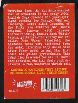 LP English Dogs: Invasion Of The Porky Men LTD