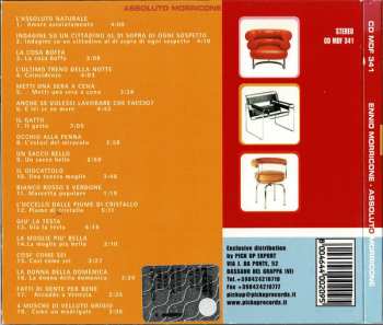 CD Ennio Morricone: Assoluto Morricone (Best Vol. 1 - A Fantastic Selection Of The Coolest Classics By Ennio Morricone)