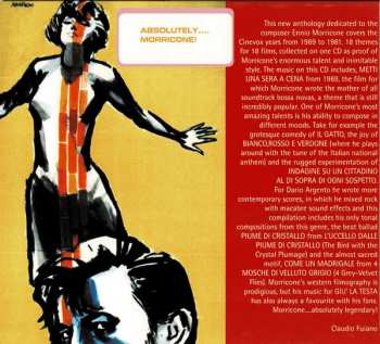 CD Ennio Morricone: Assoluto Morricone (Best Vol. 1 - A Fantastic Selection Of The Coolest Classics By Ennio Morricone)