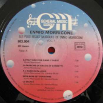 LP Ennio Morricone: Les Plus Belles Musiques D'Ennio Morricone Vol. 1