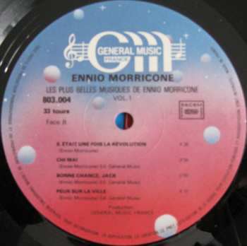 LP Ennio Morricone: Les Plus Belles Musiques D'Ennio Morricone Vol. 1