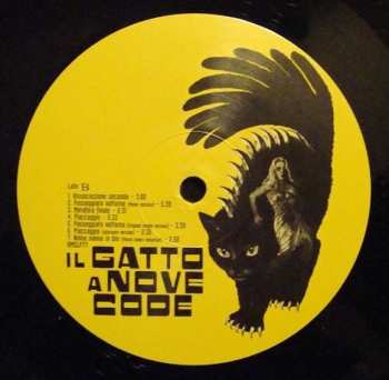 LP Ennio Morricone: Il Gatto A Nove Code