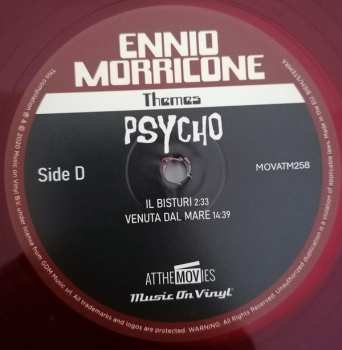 2LP Ennio Morricone: Psycho DLX | LTD | NUM | CLR