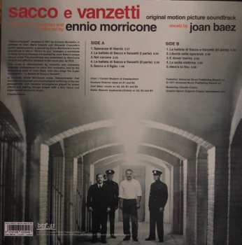 LP Joan Baez: Sacco E Vanzetti (Original Motion Picture Soundtrack) CLR