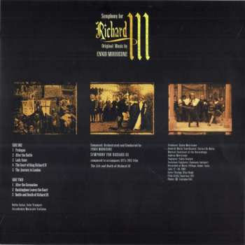 LP Ennio Morricone: Symphony For Richard III LTD | NUM | CLR
