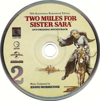 2CD Ennio Morricone: Two Mules For Sister Sara (50th Anniversary Remastered Edition) LTD