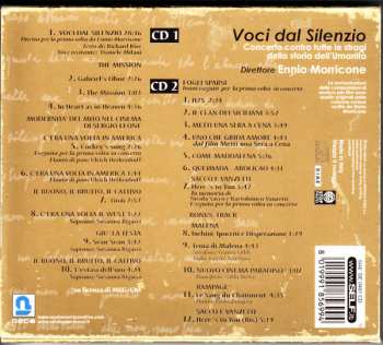 2CD Ennio Morricone: Voci Dal Silenzio Presenta Ennio Morricone - Golden Times (Concerto Dell'11 Settembre Contro Tutte Le Stragi Della Storia Dell' Umanità)