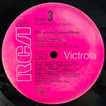 2LP Enrico Caruso: Das Grosse Caruso Album