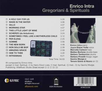 CD Enrico Intra: Gregoriani & Spirituals