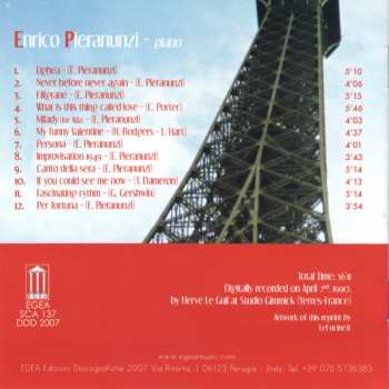 CD Enrico Pieranunzi: Parisian Portraits