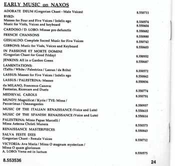 CD Ensemble Accentus: Cancionero Musical de Palacio (Music Of The Spanish Court (1505 - 1520))