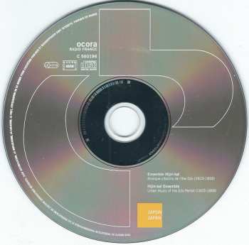 CD Ensemble Hijiri-Kaï: Japon | Musique Citadine De l'Ère Edo = Japan | Urban Music Of The Edo Period (1603-1868)