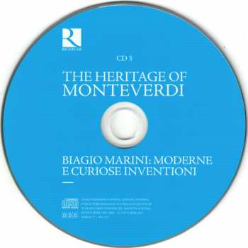 7CD/Coffret Ensemble La Fenice: The Heritage Of Monteverdi