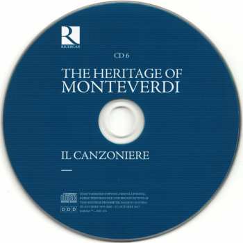 7CD/Coffret Ensemble La Fenice: The Heritage Of Monteverdi