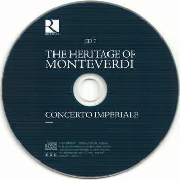 7CD/Coffret Ensemble La Fenice: The Heritage Of Monteverdi