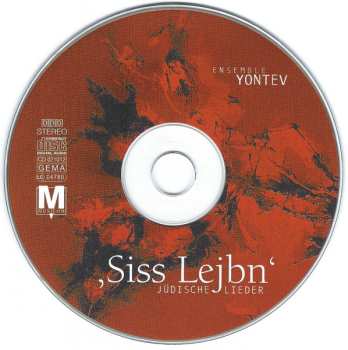 CD Ensemble Yontev: Siss Lejbn (Jüdische Lieder)