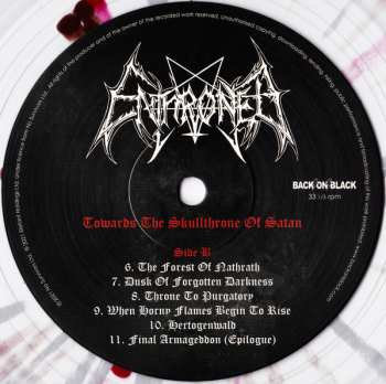 2LP Enthroned: Towards The Skullthrone Of Satan / Regie Sathanas LTD | CLR