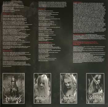 2LP Enthroned: Towards The Skullthrone Of Satan / Regie Sathanas LTD