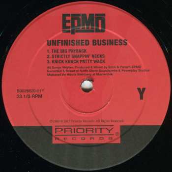 2LP EPMD: Unfinished Business