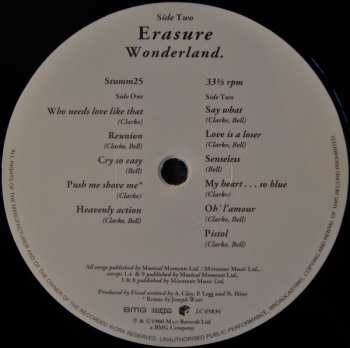 LP Erasure: Wonderland LTD