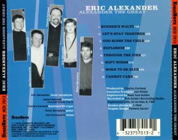 CD Eric Alexander: Alexander The Great