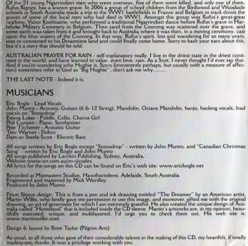 CD Eric Bogle: The Dreamer