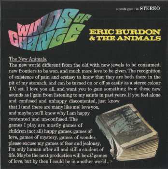 5CD/Coffret Eric Burdon & The Animals: When I Was Young (The MGM Recordings 1967-1968)