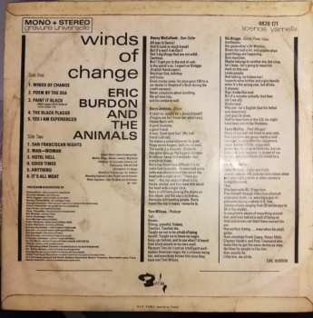 LP Eric Burdon & The Animals: Winds Of Change