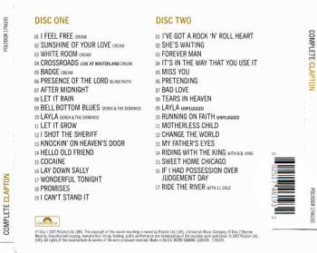 2CD Eric Clapton: Complete Clapton