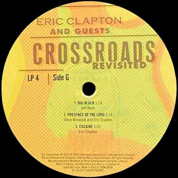 6LP/Coffret Eric Clapton: Crossroads Revisited (Selections From The Crossroads Guitar Festivals)