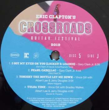 6LP/Coffret Eric Clapton: Eric Clapton's Crossroads Guitar Festival 2019 LTD