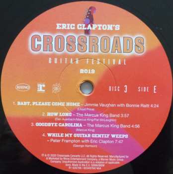6LP/Coffret Eric Clapton: Eric Clapton's Crossroads Guitar Festival 2019 LTD
