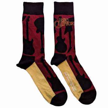 Marchandises Eric Clapton: Eric Clapton Unisex Ankle Socks: Guitars (uk Size 7 - 11) 40 - 45