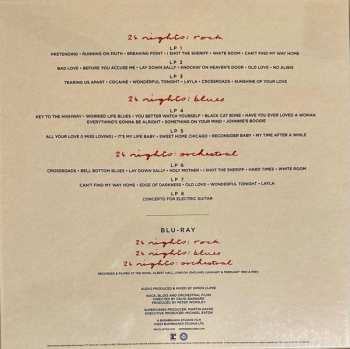 8LP/Coffret/3Blu-ray Eric Clapton: The Definitive 24 Nights DLX | LTD
