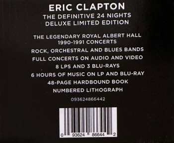 8LP/Coffret/3Blu-ray Eric Clapton: The Definitive 24 Nights DLX | LTD