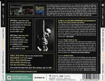 2CD Eric Dolphy: At The Five Spot - Complete Edition